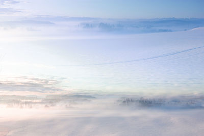 Low angle view of clouds in sky