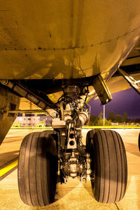 View of airport runway