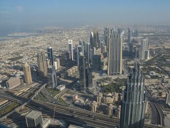 Aerial view of cityscape