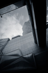 Low angle view of building against sky