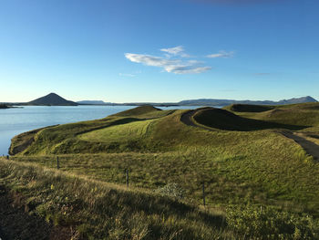 Lake myvatn, iceland