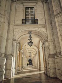 Interior of historic building