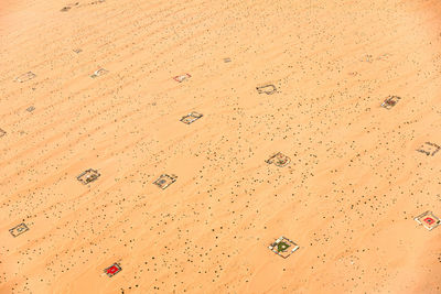 Full frame shot of sand