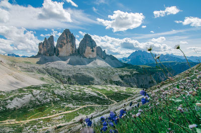 Tre cime di lavaredo is one of the most popular hikes in the dolomites of italy