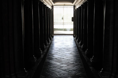 Corridor of building