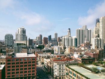 Skyscrapers in city