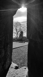 Ancient structure against sky