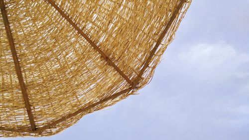 Low angle view of building against sky