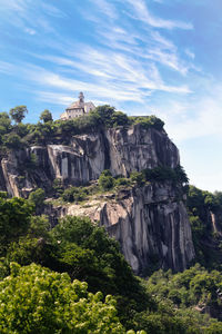 View of rock formations