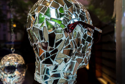 Close-up of craft product
