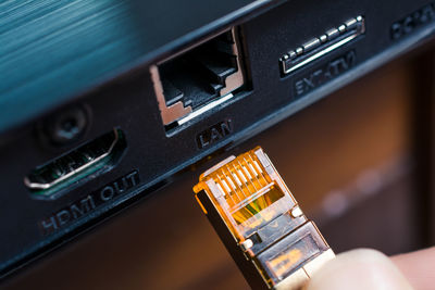 Close-up of computer keyboard