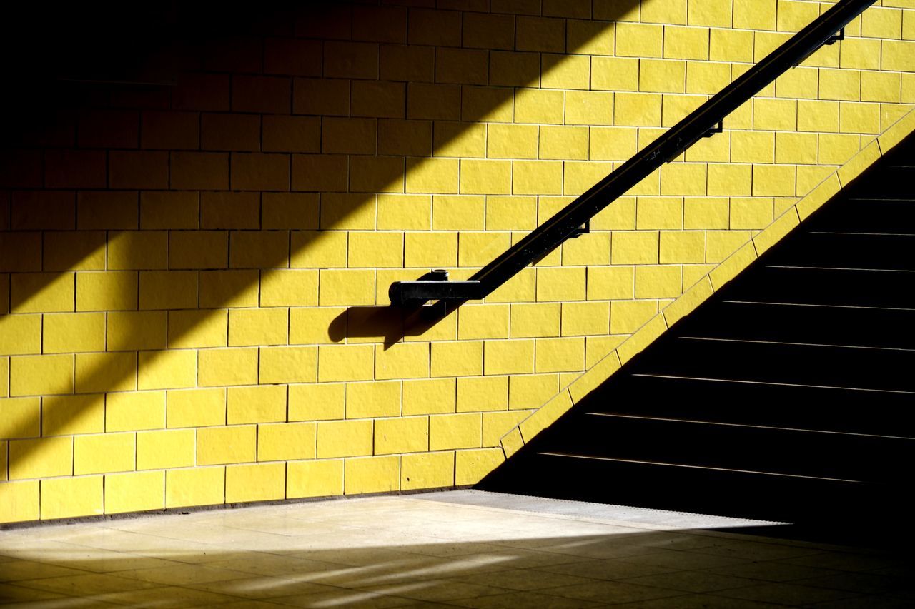 SUNLIGHT FALLING ON WALL