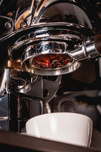 Close-up of coffee maker