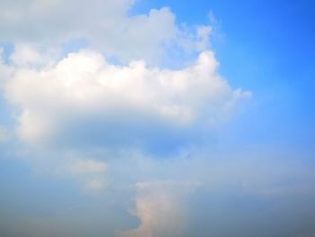 Low angle view of clouds in sky