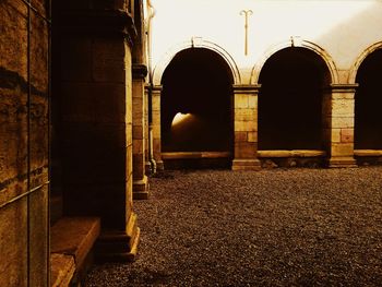 Interior of historic building