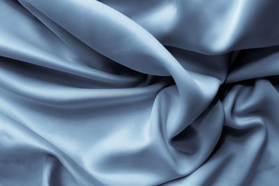 Full frame shot of crumpled sheet