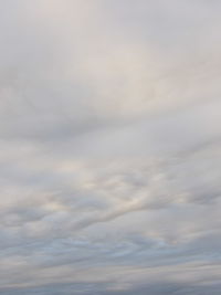 Low angle view of clouds in sky