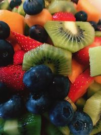 Close-up of multi colored fruits