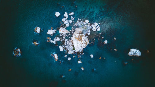 Crimean landscape from a bird's eye view