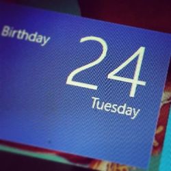 Close-up of information sign