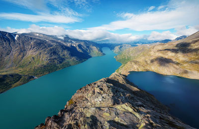 Jotunheimen national park glacier norway taken in 2017