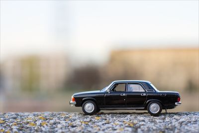 Close-up of vintage car