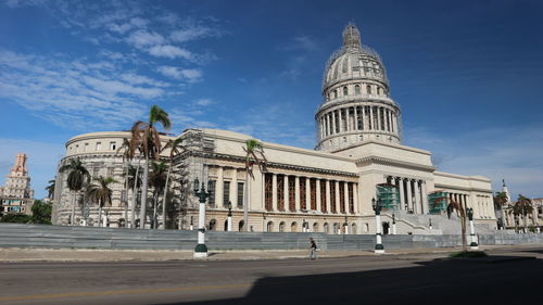 View of historical building against sky