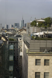 Cityscape against sky