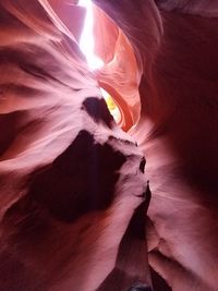 Low angle view of cave