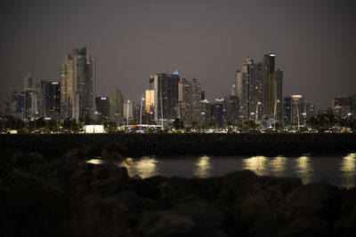 City at waterfront
