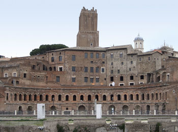 Historic building against clear sky