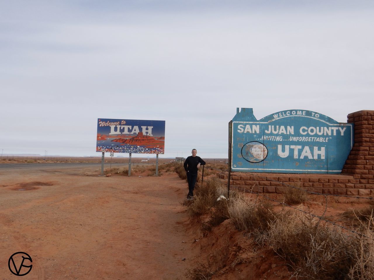 INFORMATION SIGN ON ROAD