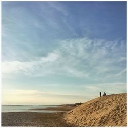 View of beach against sky