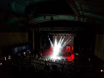 Crowd at music concert