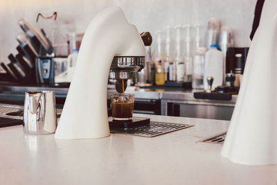 Coffee on table