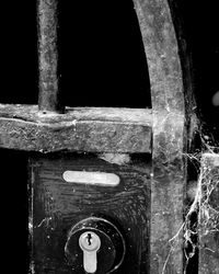 Low angle view of abandoned building