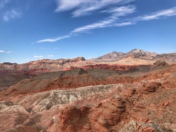 Scenic view of mountain against sky