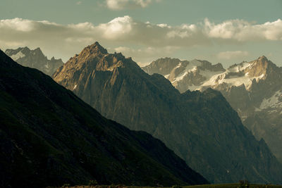 This is georgia's beauty of the svaneti mountains