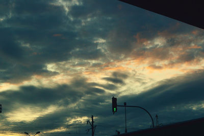 Scenic view of sky during sunset