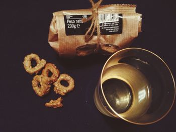 Close-up of food on table