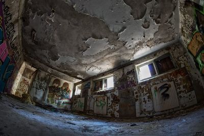 Graffiti on wall