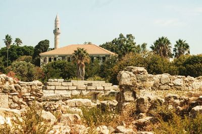 Old ruins of building