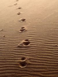 Full frame shot of sand