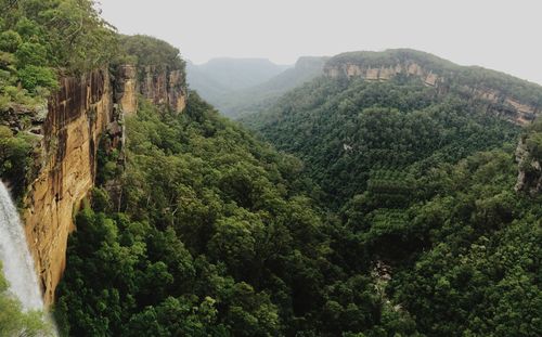 Scenic view of mountains