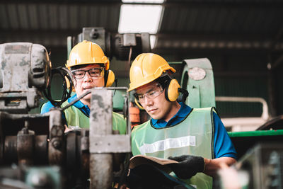 Man working in workshop