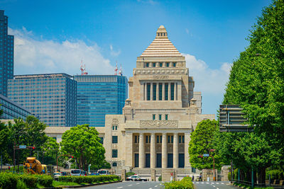 Buildings in city