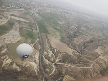 Aerial view of landscape