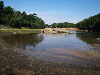 A reservoir in yuen long, hong kong