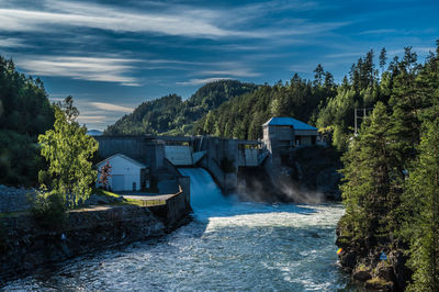 Årlifoss hydroelectric power station, norway