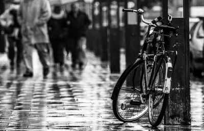 Bicycle on street